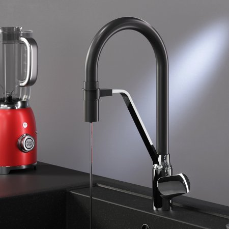 Смеситель для кухни AM.PM Like F8007802 Хром Черный 