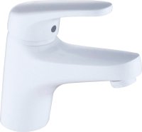 Смеситель для раковины Kaiser County 55011-4 Белый матовый