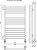 Водяной полотенцесушитель Terminus Сицилия П14 500x846 4620768882302 Хром 