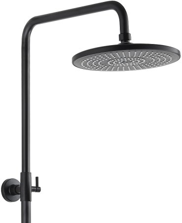 Душевая система Bond Circle B04-9188 Черная матовая 