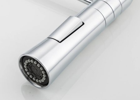 Смеситель для кухни Frap F4452-7 Черный Белый 