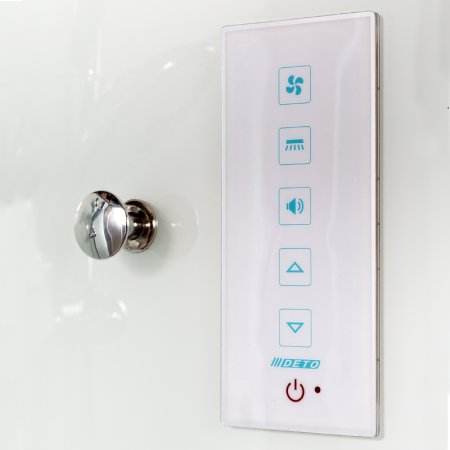 Душевая кабина Deto D102S L с электрикой 