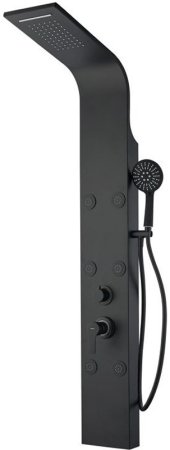 Душевая панель Aquanet Galaxy Black AP40-04 237439 Черный матовый 