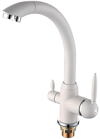 Смеситель для кухни Frap H99 F4399-8 Белый 
