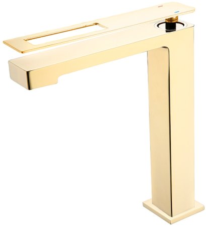 Смеситель для раковины Boheme Q 142-GG Золото 