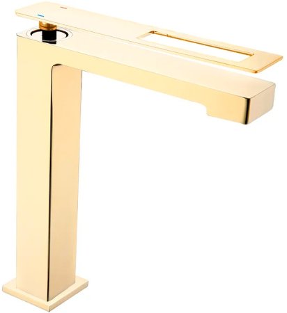 Смеситель для раковины Boheme Q 142-GG Золото 