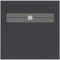 Душевой поддон из искусственного камня Allen Brau Infinity 90x90 8.21001-AM Антрацит