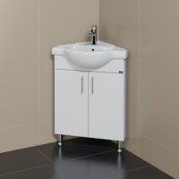 Тумба Санта Аврора угловая с умывальником Классик