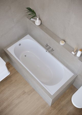 Ванна из искусственного камня Creto Fresh 170x75 20-1111 без гидромассажа 