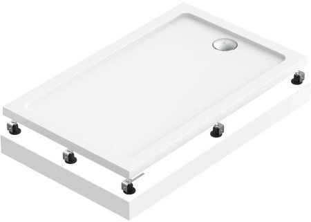 Акриловый поддон для душа Creto Olimpos 130х80 6-1015 Белый 