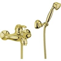 Смеситель для ванны и душа Webert Aurora AU850101010(153) золото