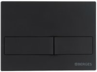 Клавиша смыва Berges Novum L5 040015 Черная Клавиша смыва Berges Novum L5 040015 Черная