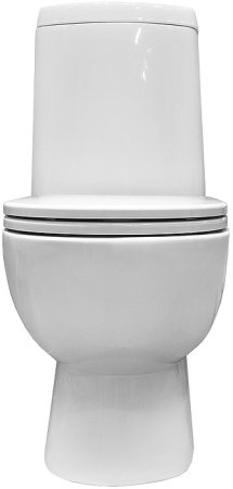 Унитаз-компакт Sanita Luxe Fest SL DM FSTSLCC01040622 с бачком и сиденьем Микролифт 