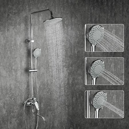 Душевая система Frap F2427 Хром 