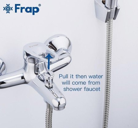 Смеситель для ванны Frap H13 F3013 Хром 