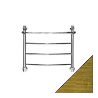 Полотенцесушитель водяной Ника Arc ЛД ВП 50/60 c полкой бронза