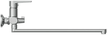 Смеситель для ванны Cersanit Moduo 64098 универсальный Хром 