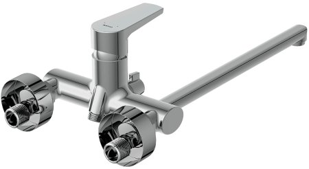 Смеситель для ванны Cersanit Moduo 64098 универсальный Хром 