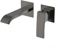 Смеситель для раковины встраиваемый Raglo R02.11.09, графит