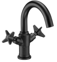 Смеситель для раковины Deante TEMISTO BQT_N21D чёрный матовый