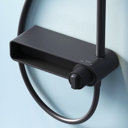 Душевая система AM.PM X-Joy F0785A622 Черная матовая 