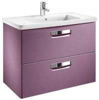 Тумба под раковину Roca The Gap 80 ZRU9302740 подвесная Фиолетовая