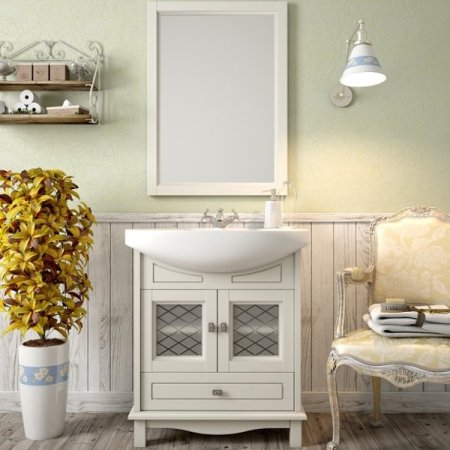 Тумба под раковину Opadiris Омега 65 00-00003138 Слоновая кость 