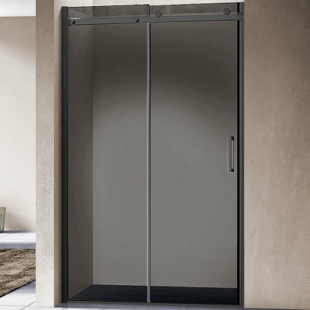 Душевая дверь Vincea Como 120 VPS-1C120CGB профиль Черный стекло тонированное 