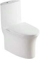 Унитаз моноблок Azario Luna AZ-1037 с бачком и сиденьем Микролифт