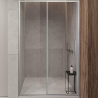 Душевая дверь Vincea Slim-U 140 VDS-2SU140CL профиль Хром стекло прозрачное Душевая дверь Vincea Slim-U 140 VDS-2SU140CL профиль Хром стекло прозрачное