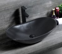 Раковина CeramaLux NC 7811АMB черная матовая