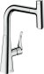 Смеситель Hansgrohe Metris Select M71 73802000 для кухонной мойки, хром 
