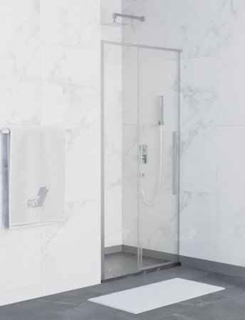 Душевая дверь в нишу RGW Stilvoll SV-12 110х195 профиль хром 