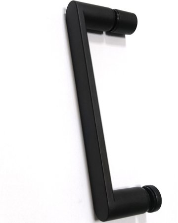 Душевой уголок Abber Schwarzer Diamant 180x75 AG30180B-S75B-S75B профиль Черный стекло прозрачное 