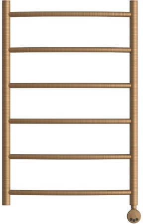 Электрический полотенцесушитель Point Афина PN04158BRE П6 500x800 левый/правый Бронза 