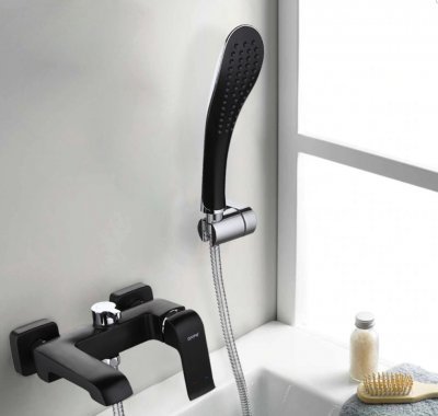 Смеситель для ванны Gappo G50 G3250 Черный матовый 