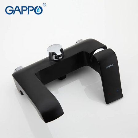 Смеситель для ванны Gappo G50 G3250 Черный матовый 