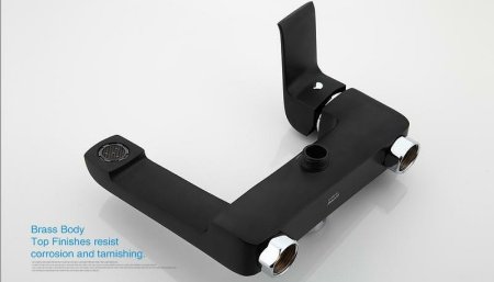 Смеситель для ванны Gappo G50 G3250 Черный матовый 