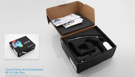 Смеситель для ванны Gappo G50 G3250 Черный матовый 