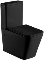 Унитаз компакт WeltWasser Gelbach 001 ST MT-BL 10000006089 Черный матовый с бачком и сиденьем Микролифт Унитаз компакт WeltWasser Gelbach 001 ST MT-BL 10000006089 Черный матовый с бачком и сиденьем Микролифт