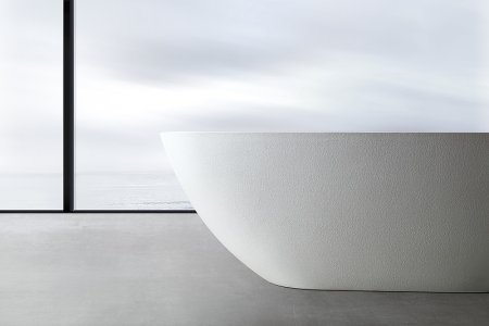 Ванна из искусственного камня Abber Dortmund 170x75 AM9911 Белая без гидромассажа 