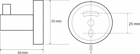 Крючок Bemeta Dark 104106020 