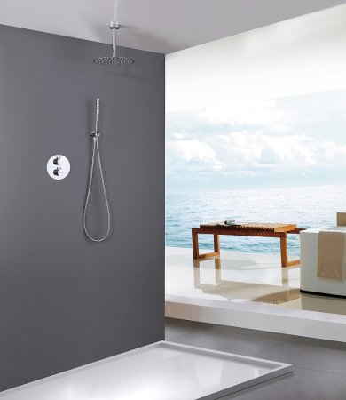 Душевая система Abber Wasser Kreis AF8121 Хром 