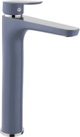 Смеситель для раковины Fiore KEVON CHIC 81TX8119, хром/синий