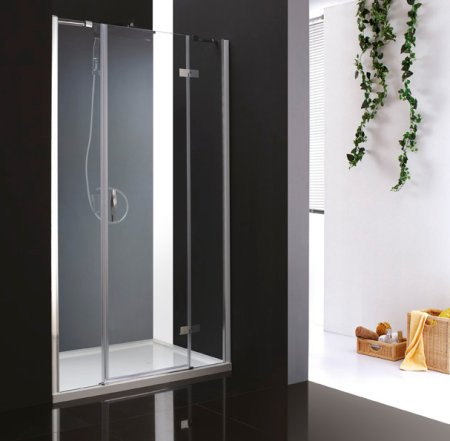 Душевая дверь в нишу Cezares Bergamo B13 40 60/40 C Cr R 