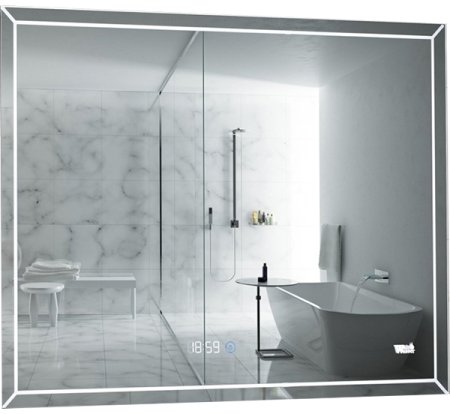 Зеркало WeltWasser Lanzo 80x60 с подсветкой 10000000977 Хром 