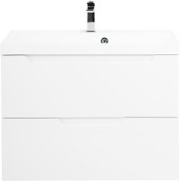 Тумба с раковиной BelBagno VITTORIA-900-2C-SO-BL-P Bianco Lucido