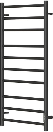 Полотенцесушитель электрический Point Аврора PN10850B П10 500x1000 диммер справа, черный 