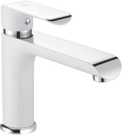 Смеситель для раковины Rose R21F R2101F-1, белый/хром 