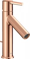 Смеситель Axor Starck CoolStart 10007300 для раковины, полированное красное золото Смеситель Axor Starck CoolStart 10007300 для раковины, полированное красное золото
